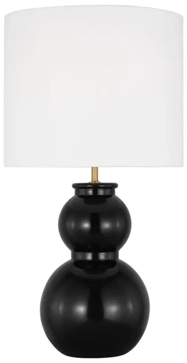 Visual Comfort - Buckley Transitional Ceramic Table Lamp - Black