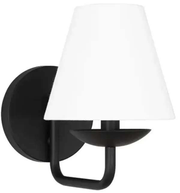 Visual Comfort - Albion 1-Light Small Sconce - Black