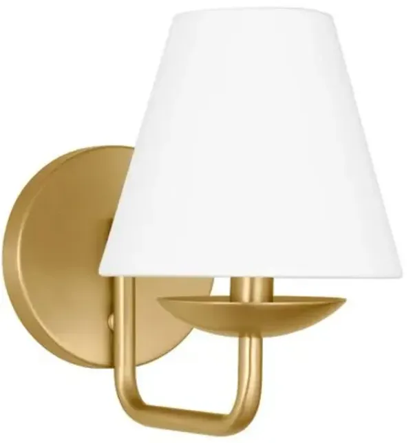 Visual Comfort - Albion 1-Light Small Sconce - Gold