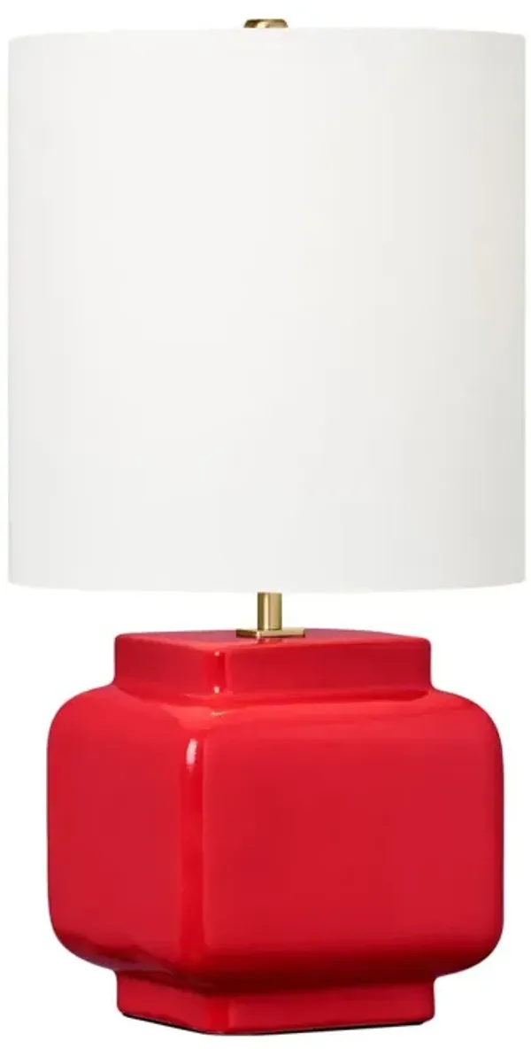 Visual Comfort - Anderson Dimmable Medium Table Lamp - Red