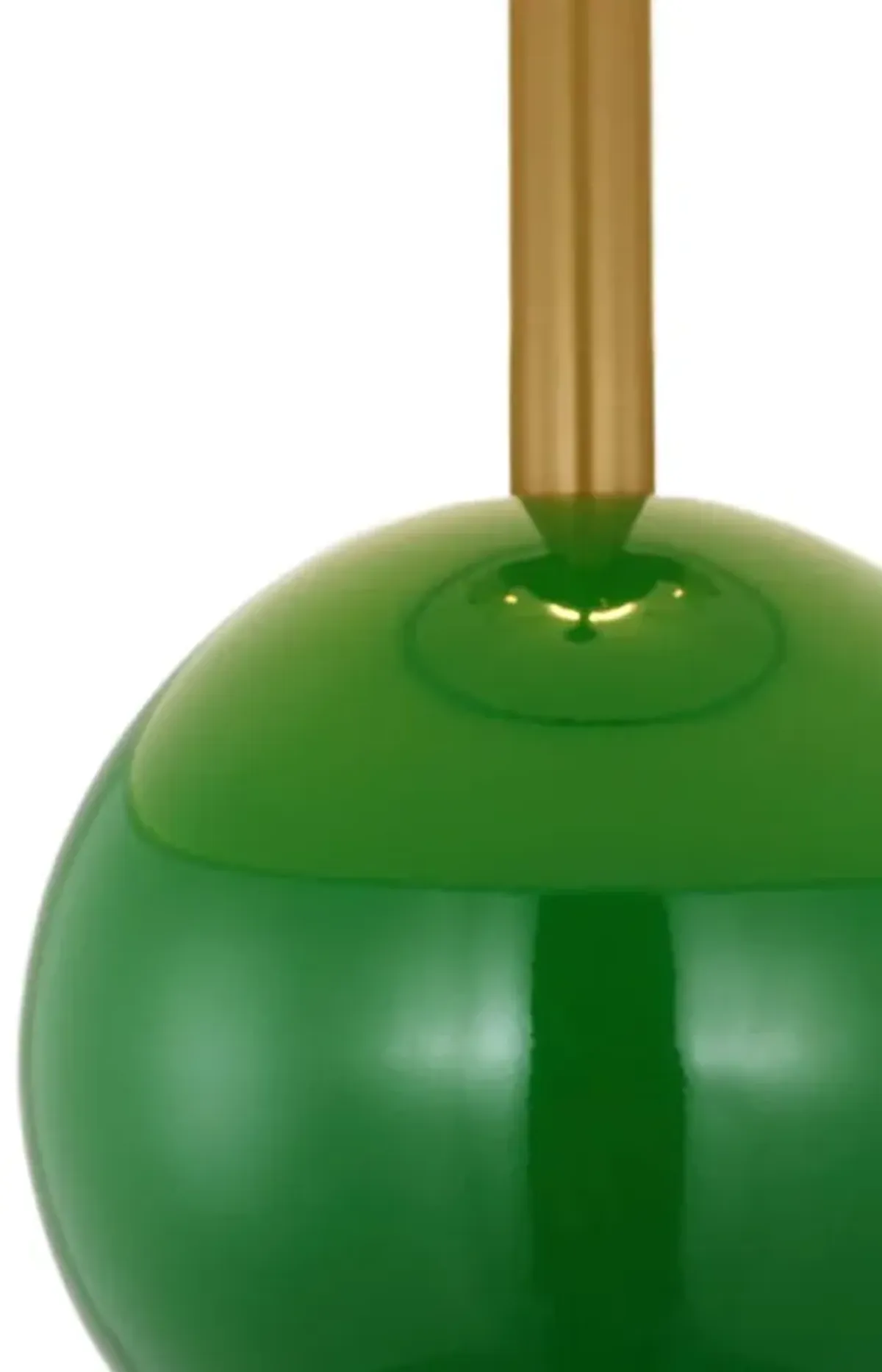 Visual Comfort - Suki Medium Stacked Orb Table Lamp - Green