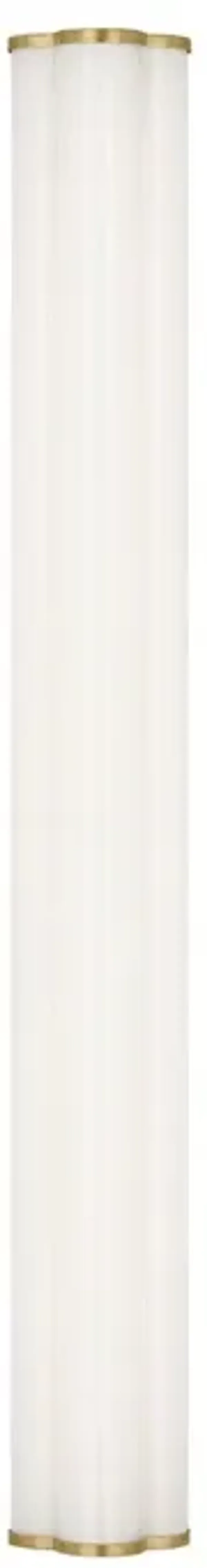 Visual Comfort - Freya 1-Light Bath Vanity Wall Sconce - Burnished Brass - Gold