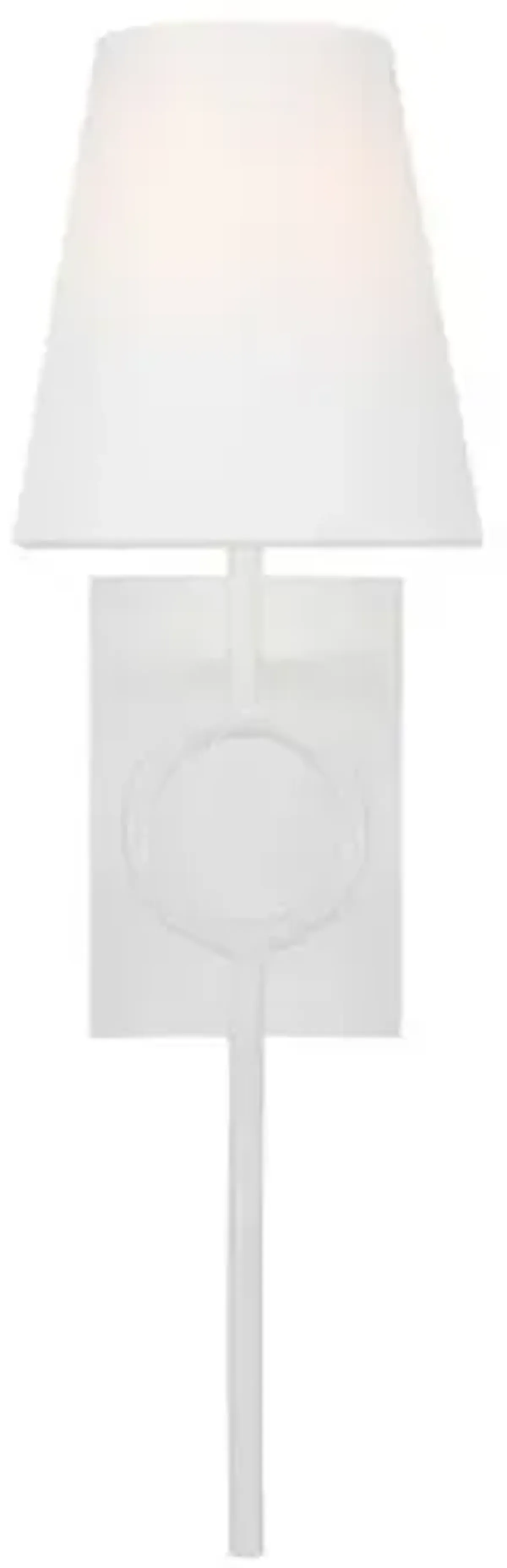 Visual Comfort - Montour Casual 1-Light Dimmable Wall Sconce - White