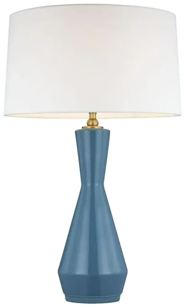 Visual Comfort - Jens Ceramic Table Lamp - Blue