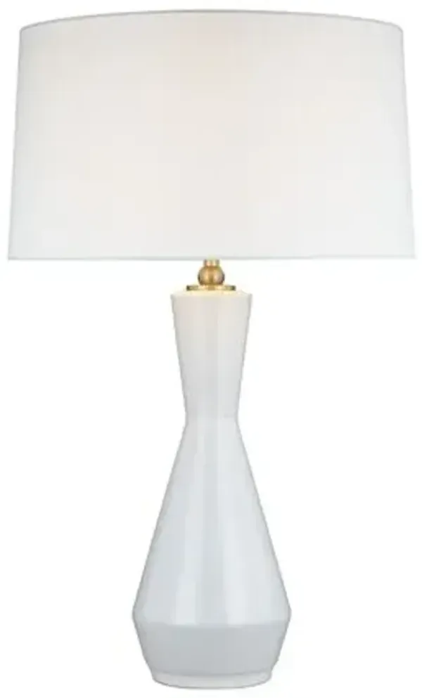 Visual Comfort - Jens Ceramic Table Lamp - Ivory