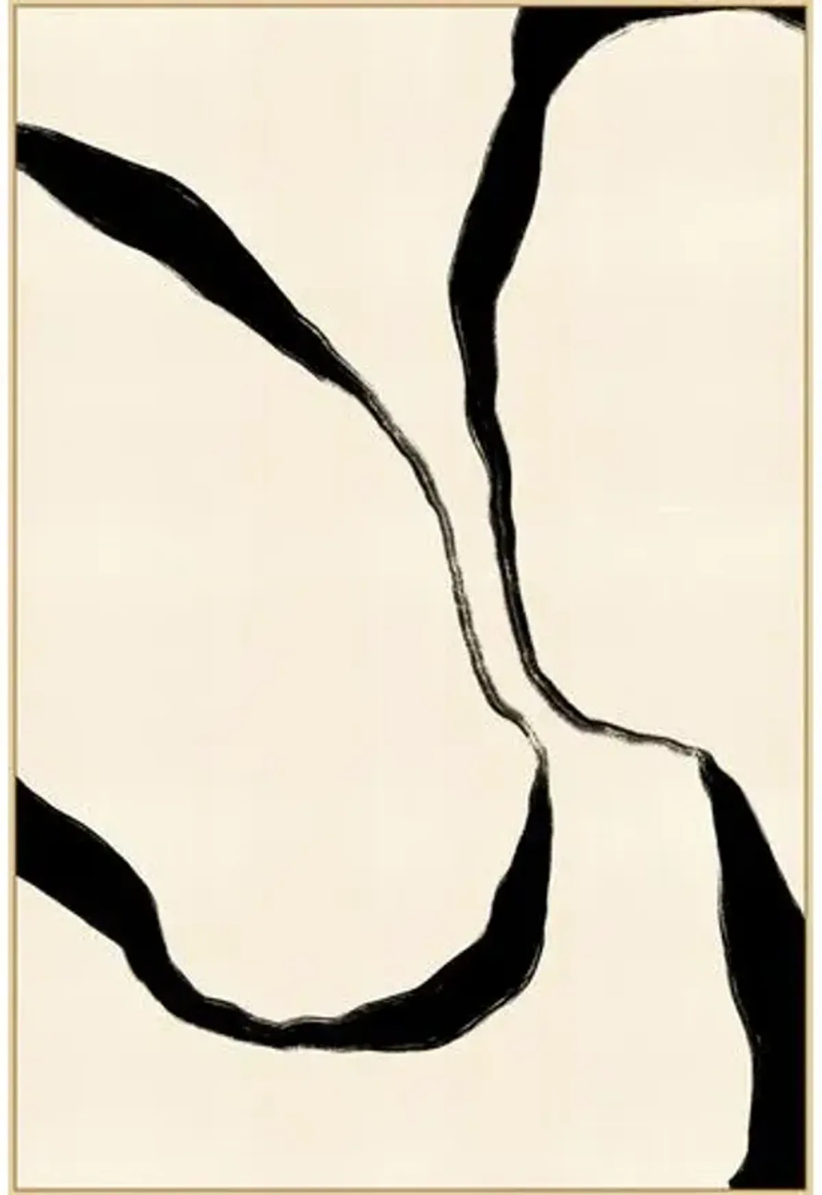 Shifting Fragments 2 - 49" x 73" - Black