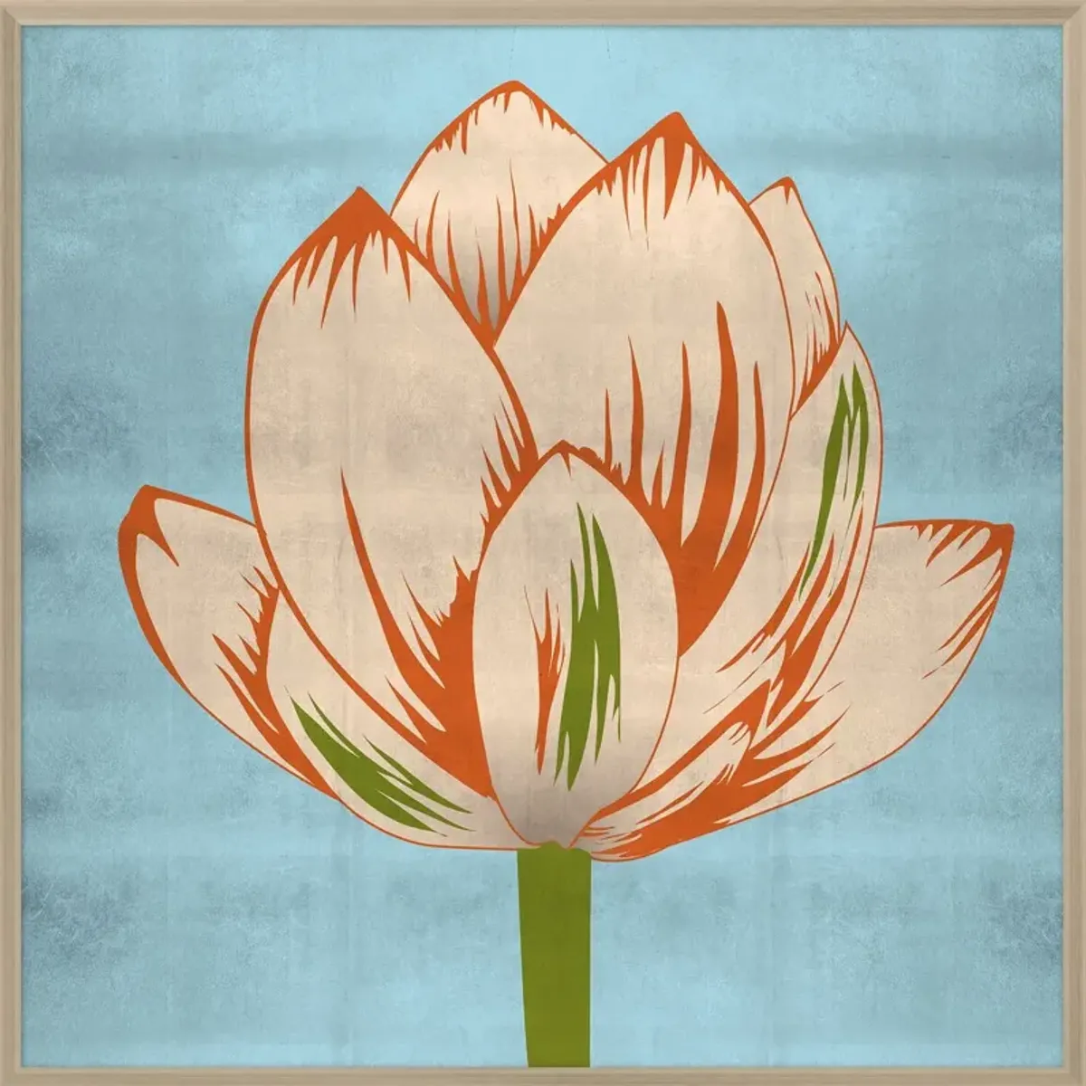 Lillian August, Lotus Entertain You 3, 39.25" x 39.25"