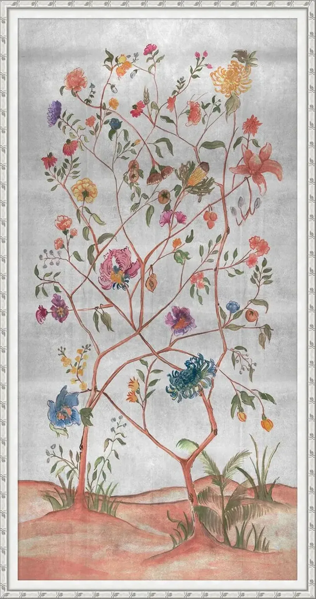 Lillian August, Abundance Chinoiserie 2, 33.75" x 63.75"