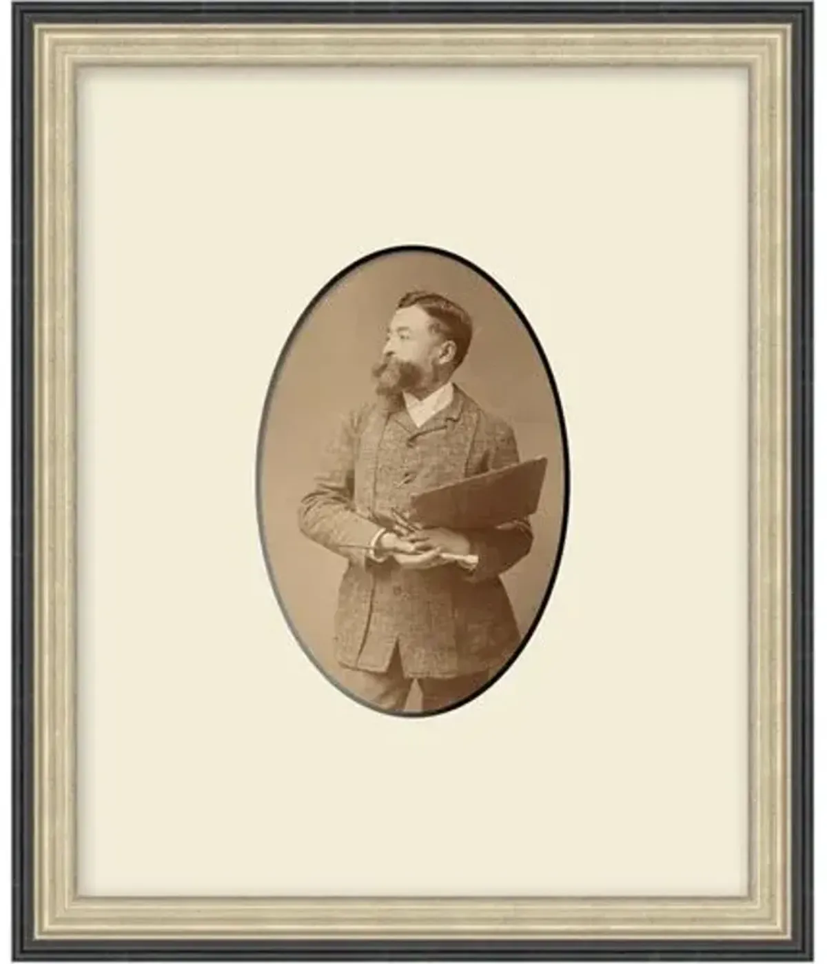 The Met - The Painter's Pose - 10" x 12" - Black