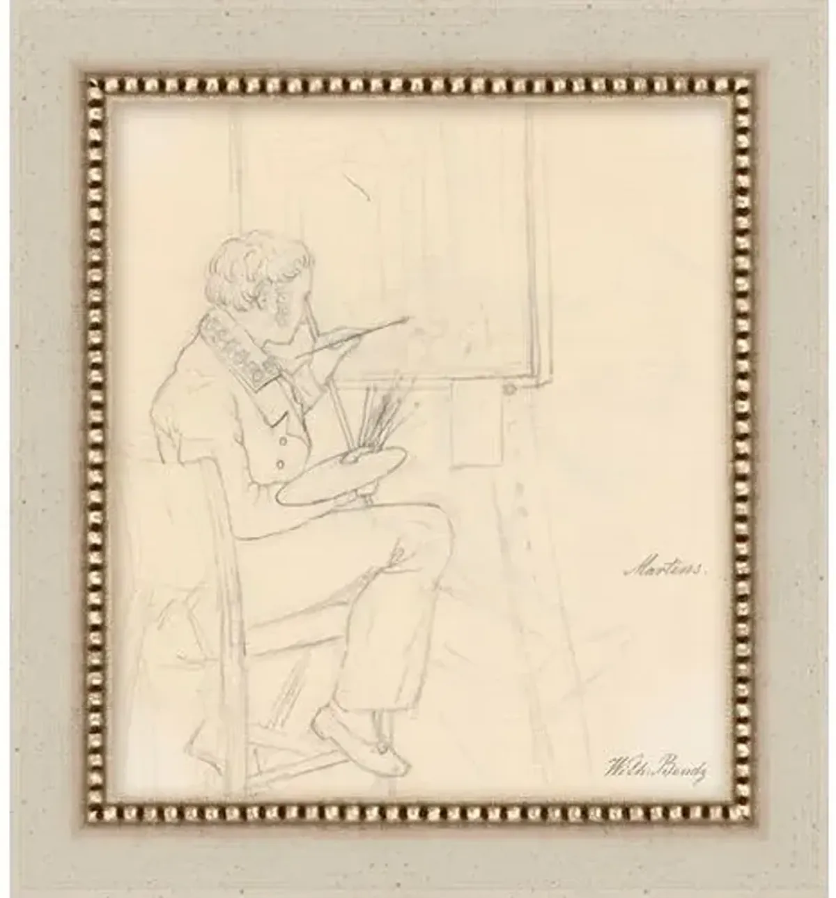 The Met - The Artist at Work - 10" x 11" - Beige