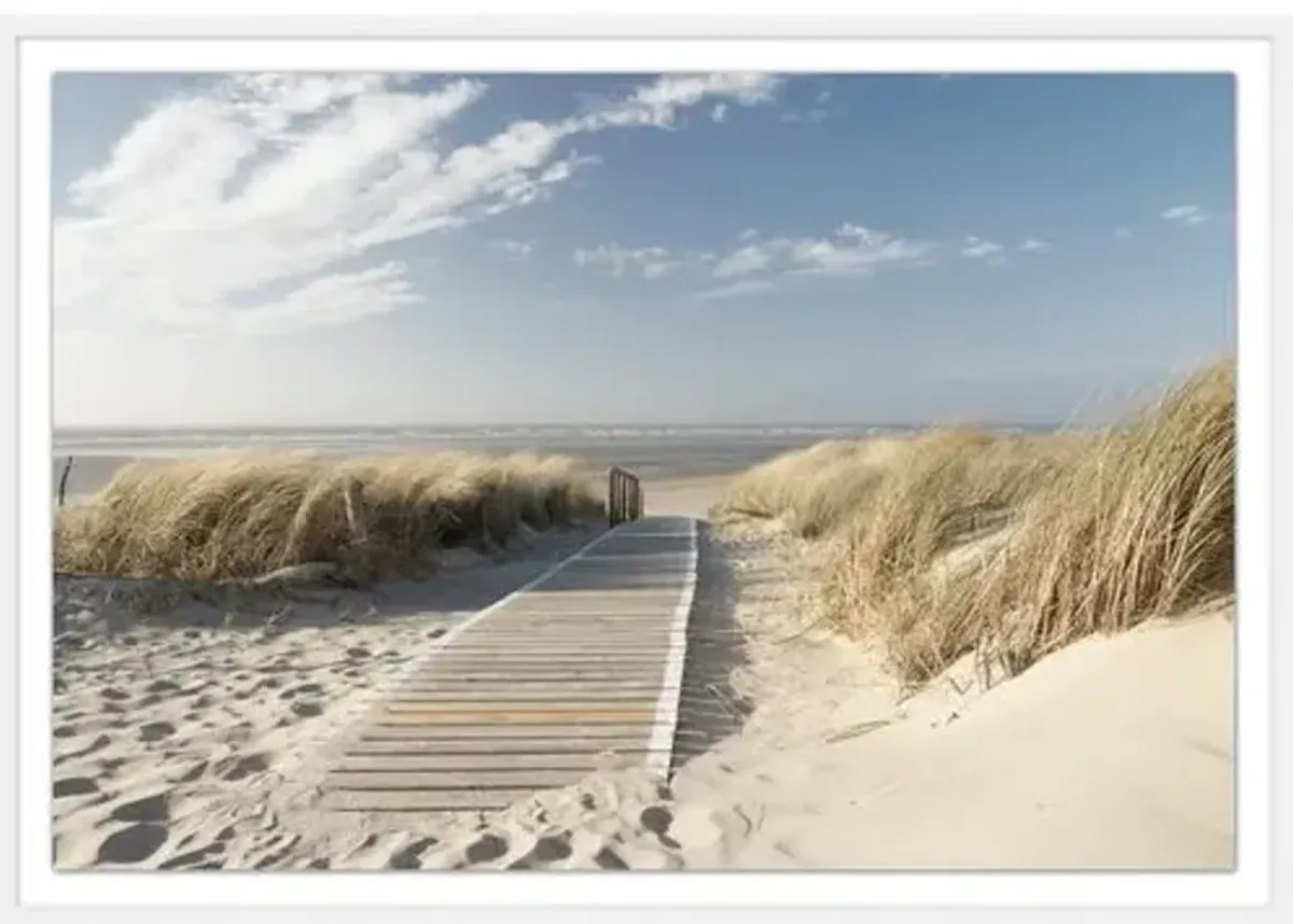 Path to the Shore - 44" x 31" - Green