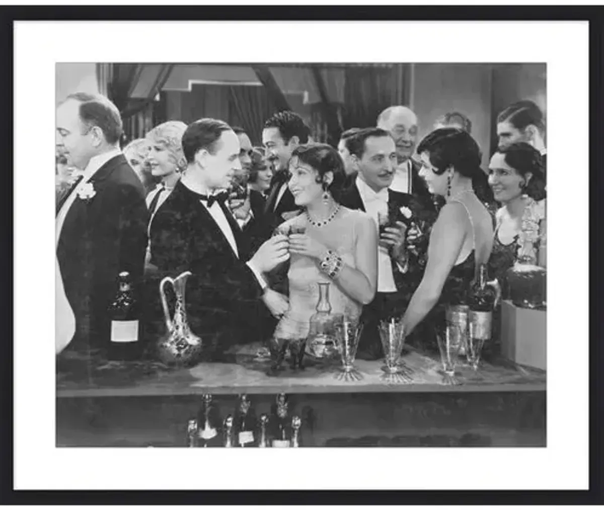 Caught Your Eye - 39.5" x 32.5" - Black