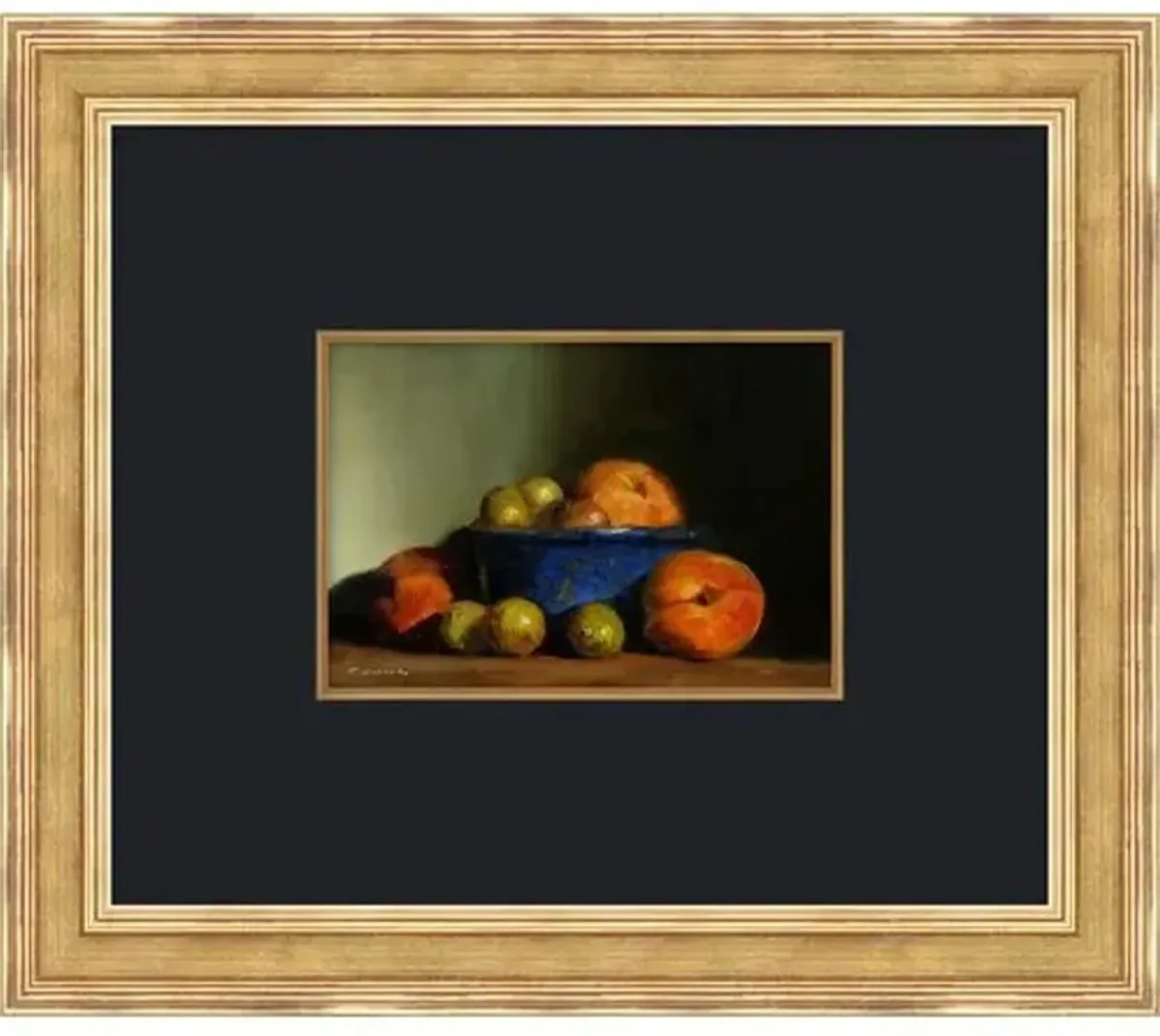 Bowls Of Harvest 1 - 22" x 19" - Black