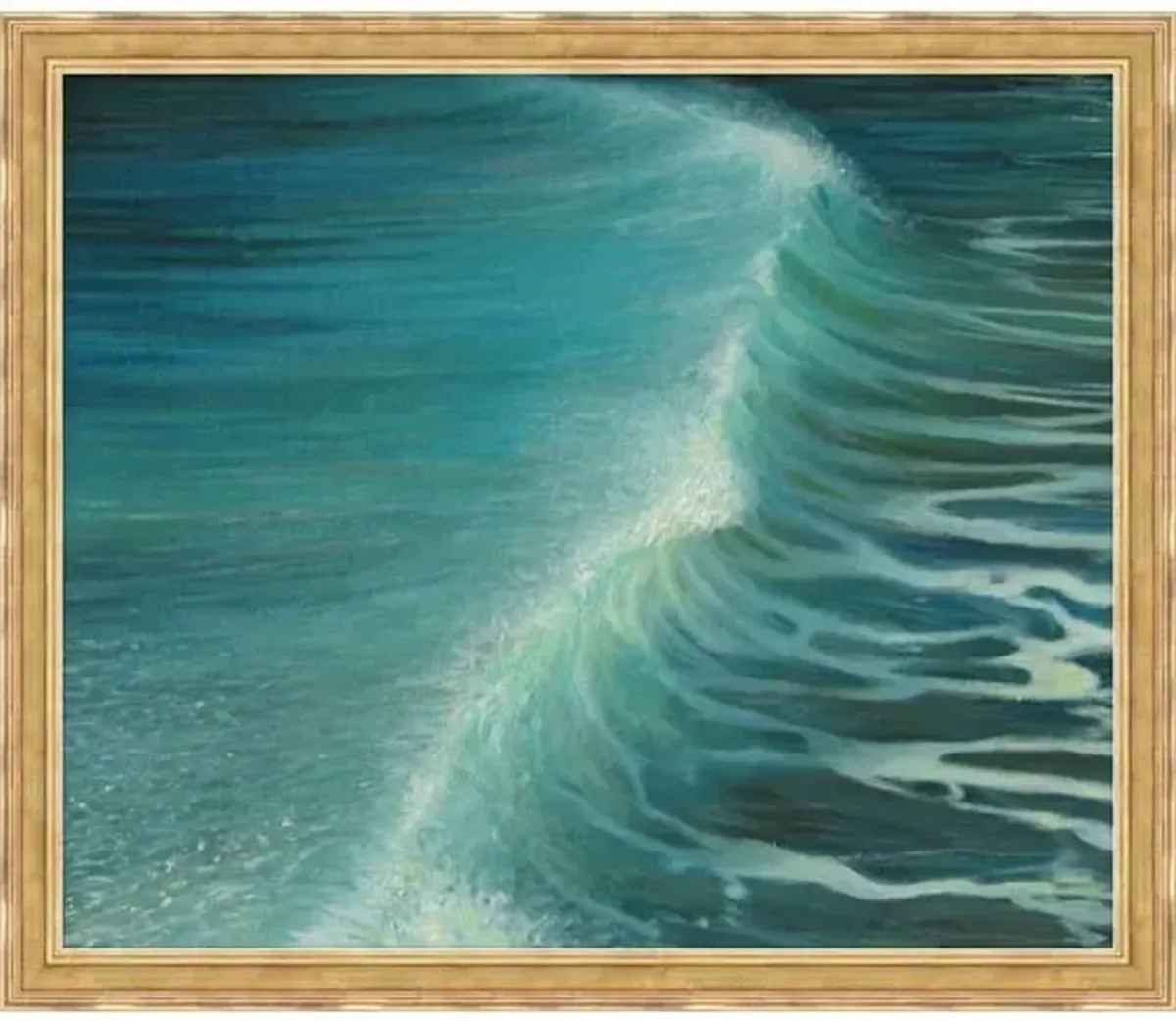 Thom Filicia - Cresting - 39.75" x 33.75" - Blue