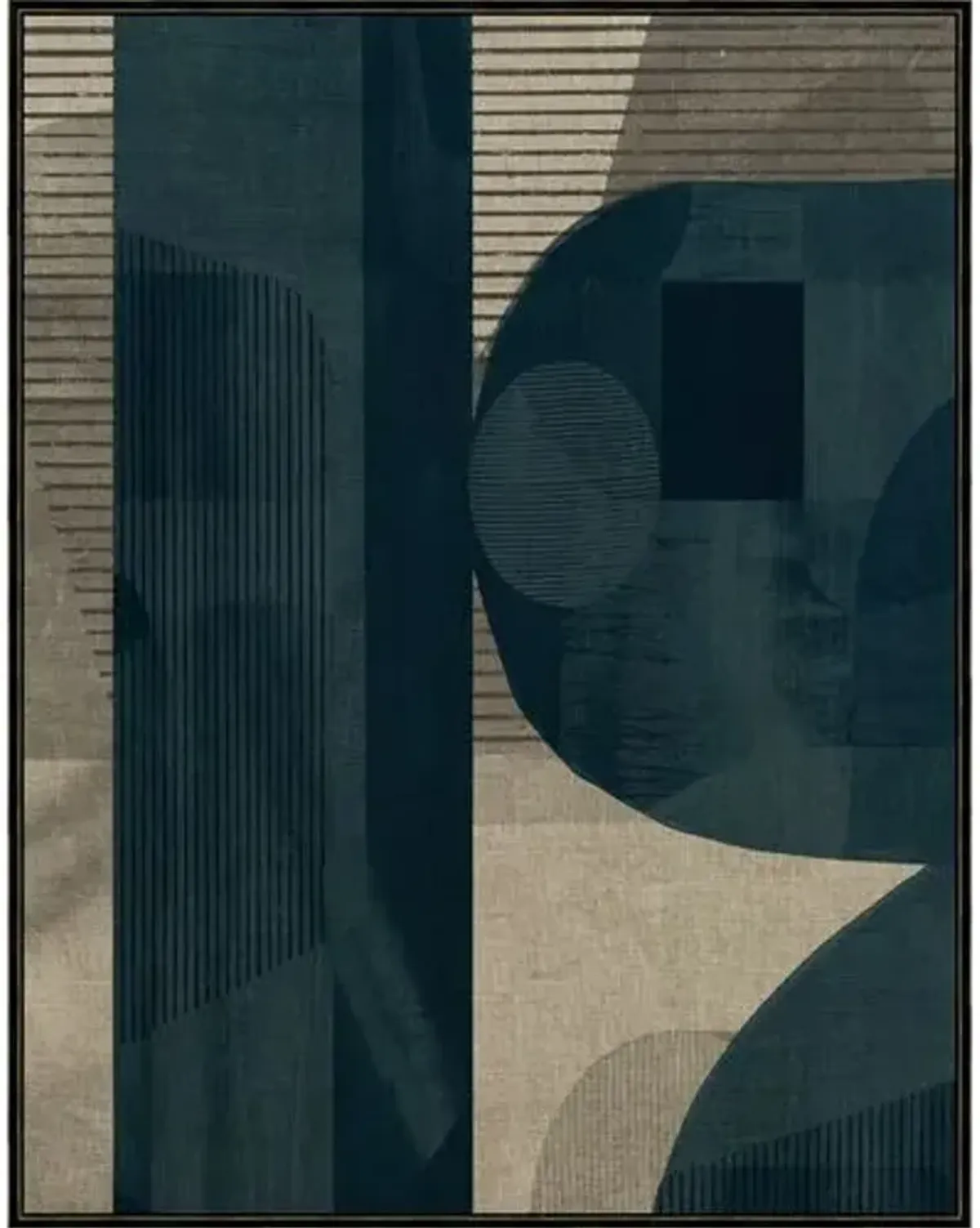 Thom Filicia - Coast to Coast 1 - 29" x 37" - Blue