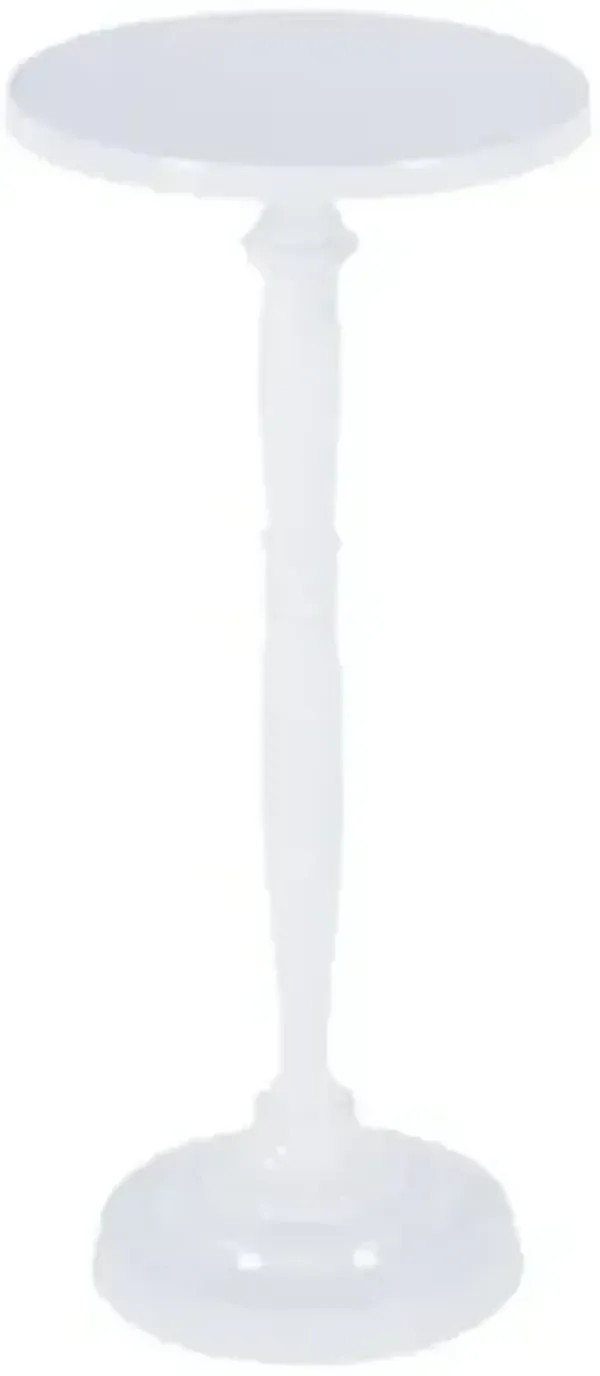Travis Outdoor Side Table - Ivory
