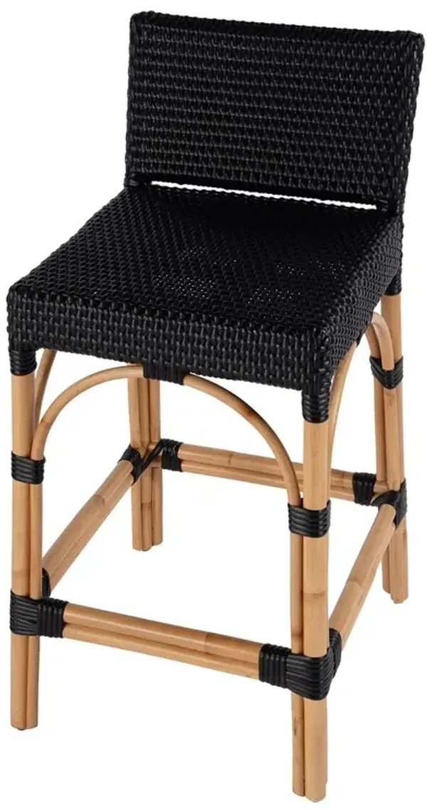 Isoldeia Rattan Counter Stool - Handcrafted