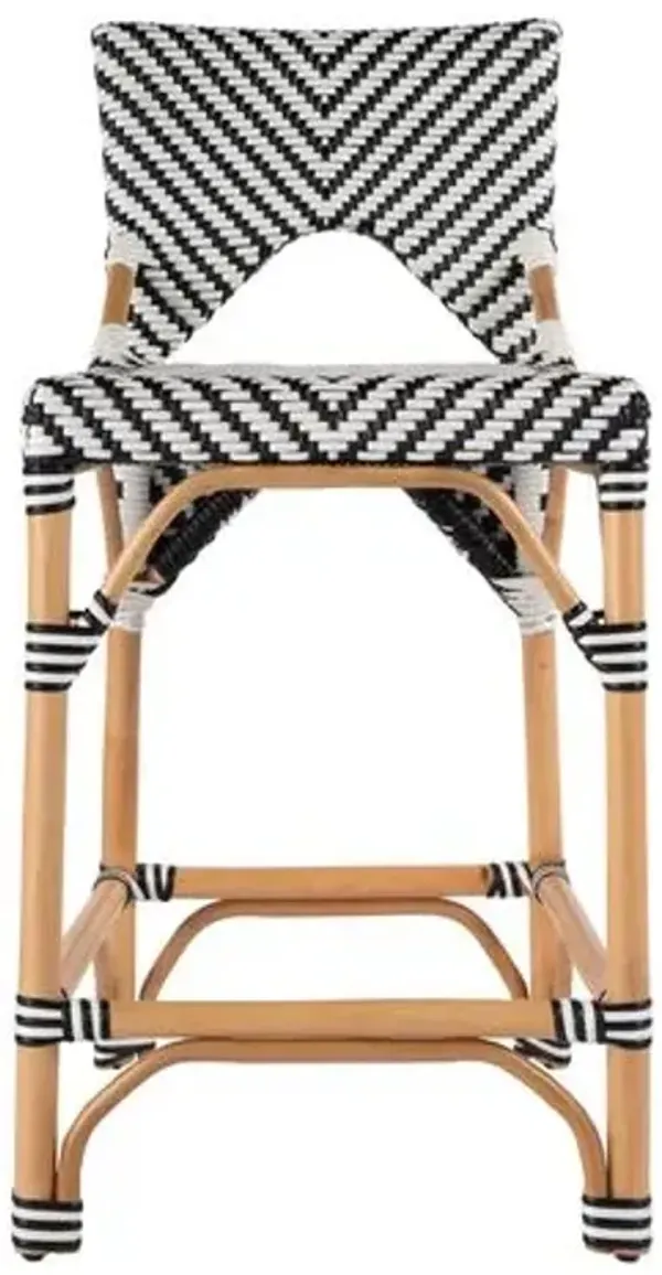 Corvus Rattan Counter Stool