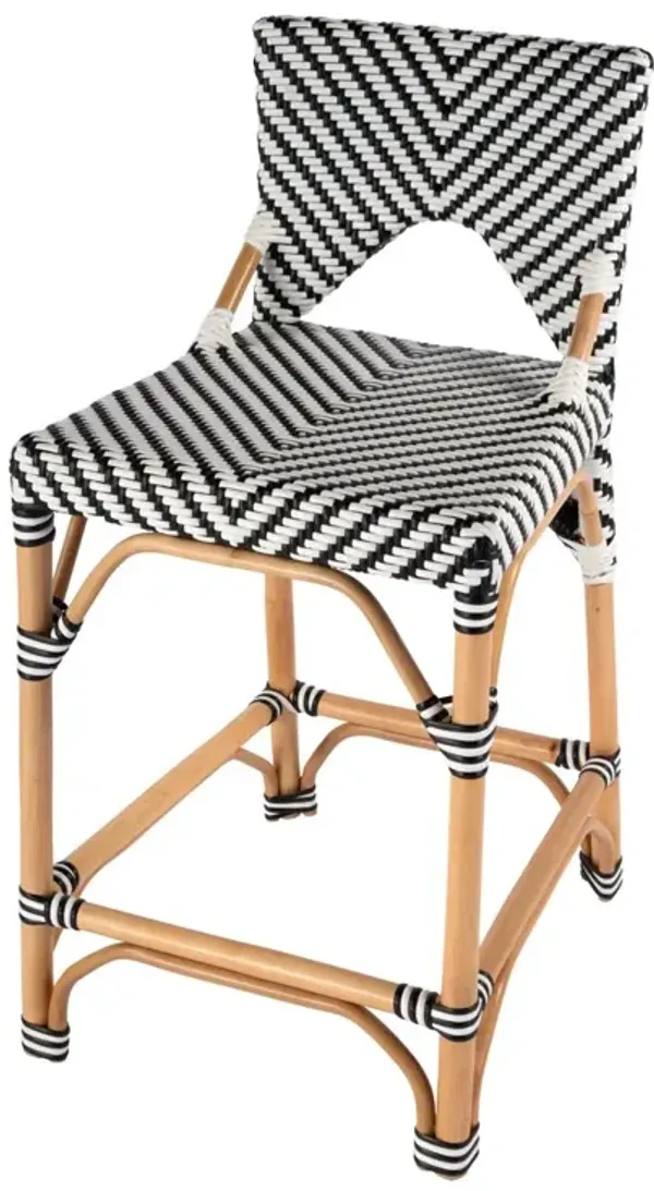 Corvus Rattan Counter Stool