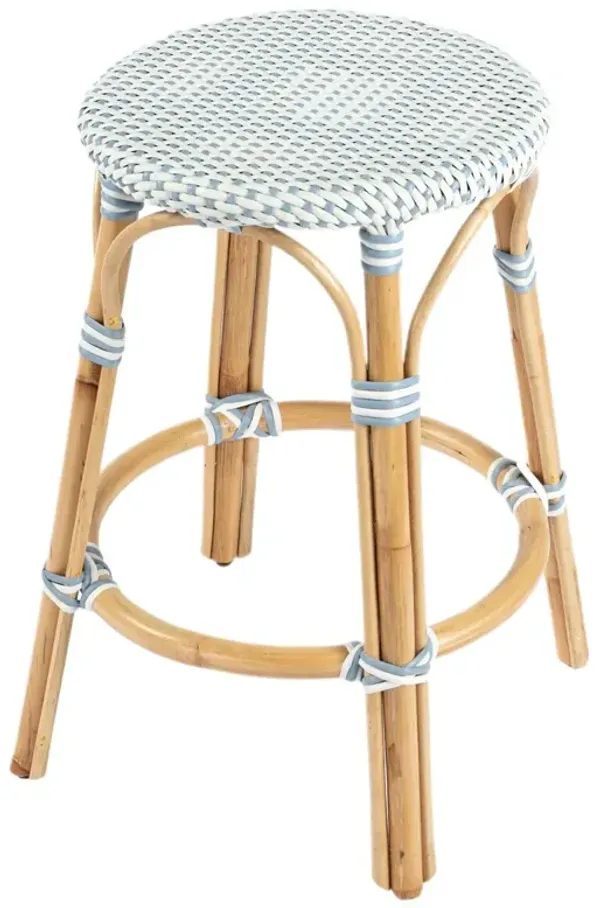 Kye 24" Rattan Round Counter Stool