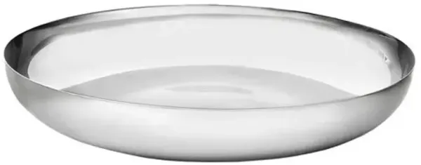 Guilded Round Platter - Silver