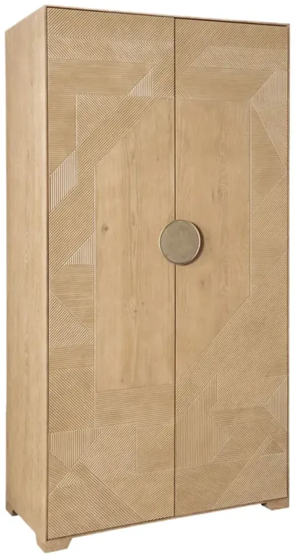 Retreat Split Rattan Wardrobe