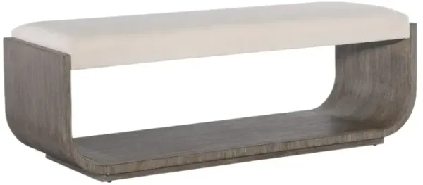 Modern Mood Boucle End of Bed/Accent Bench