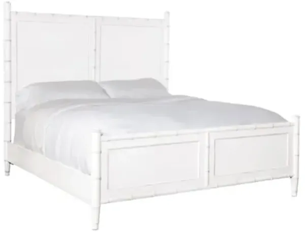 Charleston Panel Bed - White Heron - Hooker Furniture