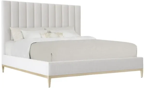 Cascade Upholstered Wolf Pearl Bed, Terrain