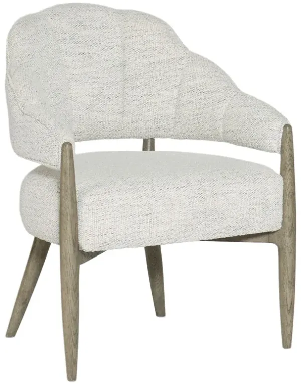 Linville Falls Bynum Bluff Upholstered Linen Accent Chair, Mink