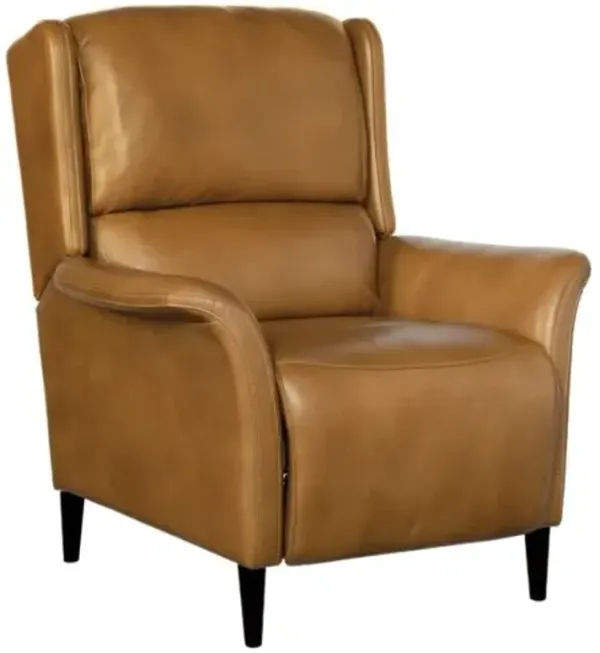 Deacon Leather Power Recliner - Hooker Furniture - Brown