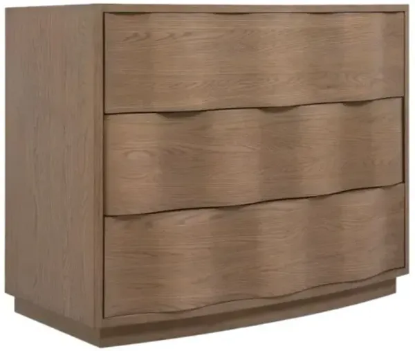 Sonnet 3-Drawer Bachelors Chest - Wren - Hooker Furniture - Brown