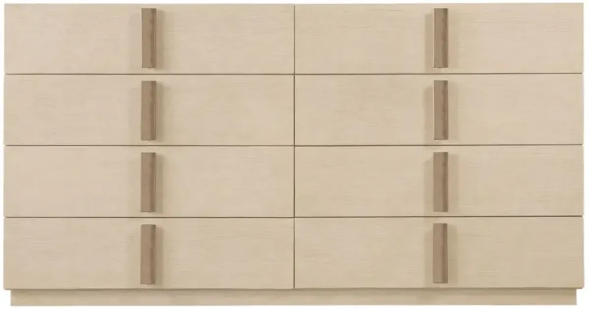 Westwood 8-Drawer Dresser, Polished Limestone