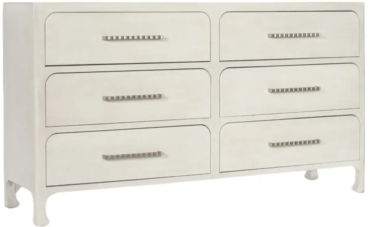 Serenity 6-Drawer Dresser, Sand Dollar