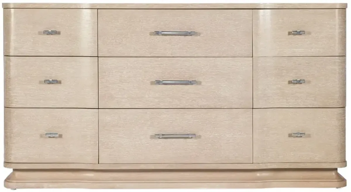 Nouveau Chic 9-Drawer Dresser, Sandstone