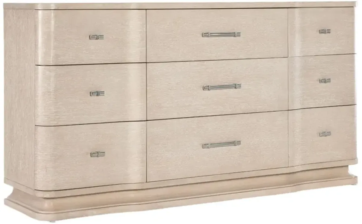Nouveau Chic 9-Drawer Dresser, Sandstone