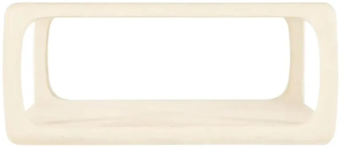 Westwood Square Cocktail Table, Textured Alabaster