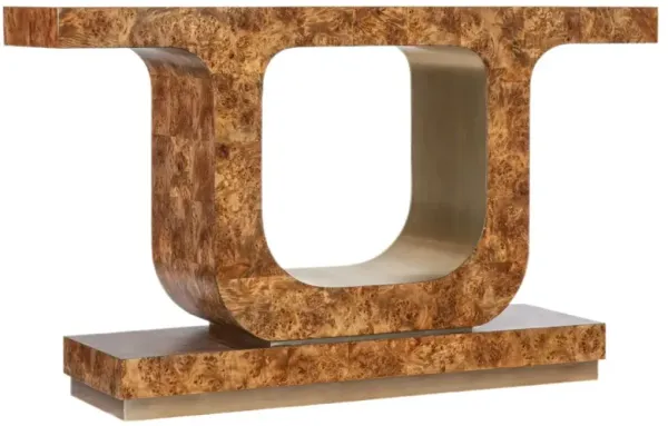 Melange Burlesque Console Table, Mappa Burl