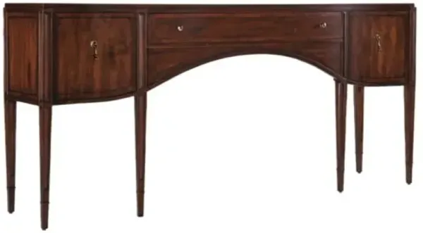 Charleston Console Table - Maraschino Cherry - Hooker Furniture - Brown