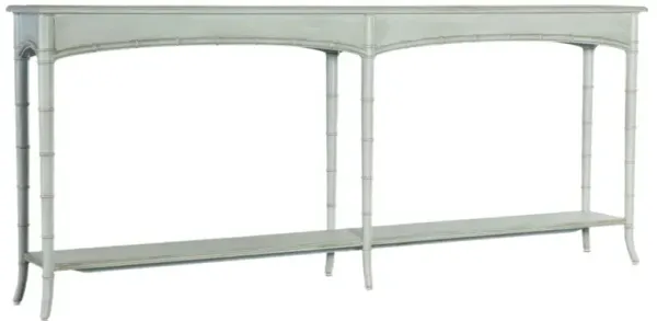 Charleston Console Table, Haint Blue