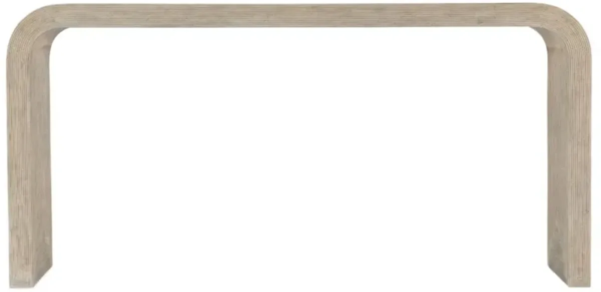 Commerce & Market Delta Console Table, Light Natural