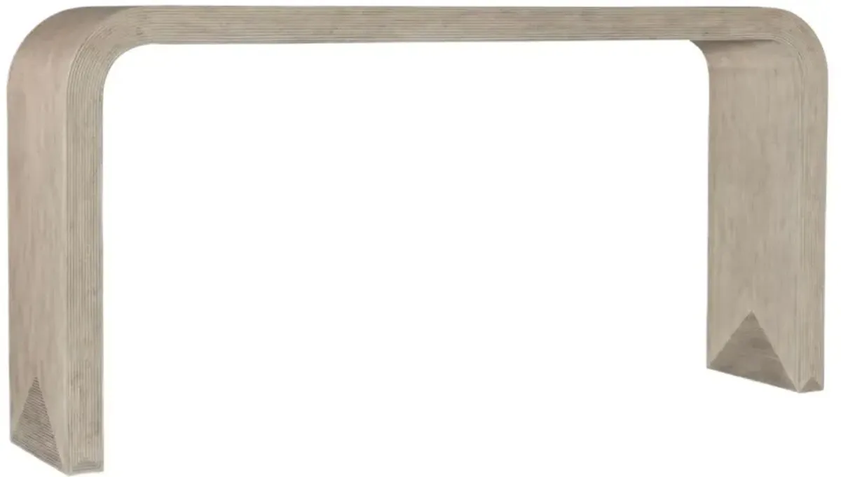 Commerce & Market Delta Console Table, Light Natural