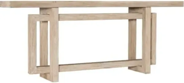 Commerce & Market Modern Console - Light Wood - Hooker Furniture - Beige