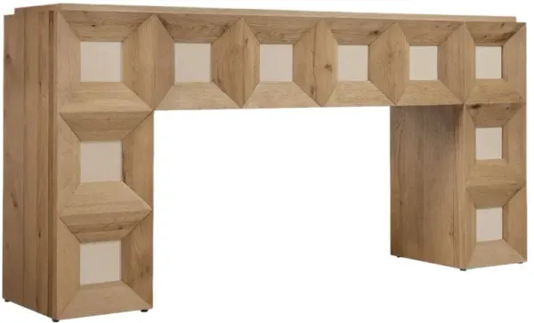 Commerce & Market Haven Console Table, Medium Wood