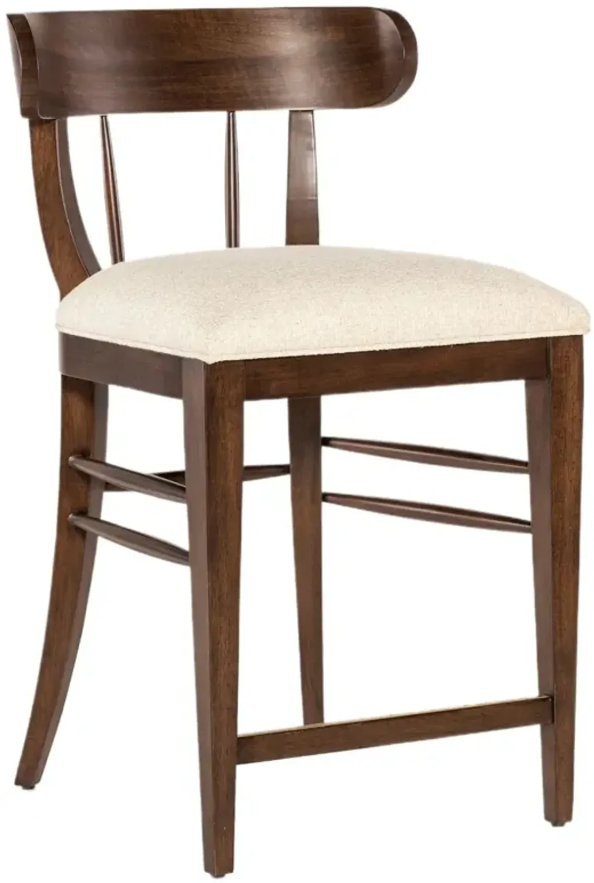 Archives Linen Counter Stool - Beige - Hooker Furniture