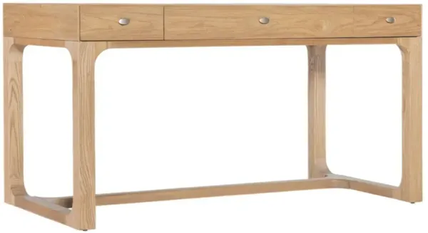 Documents Writing Desk, Light Natural Pecan