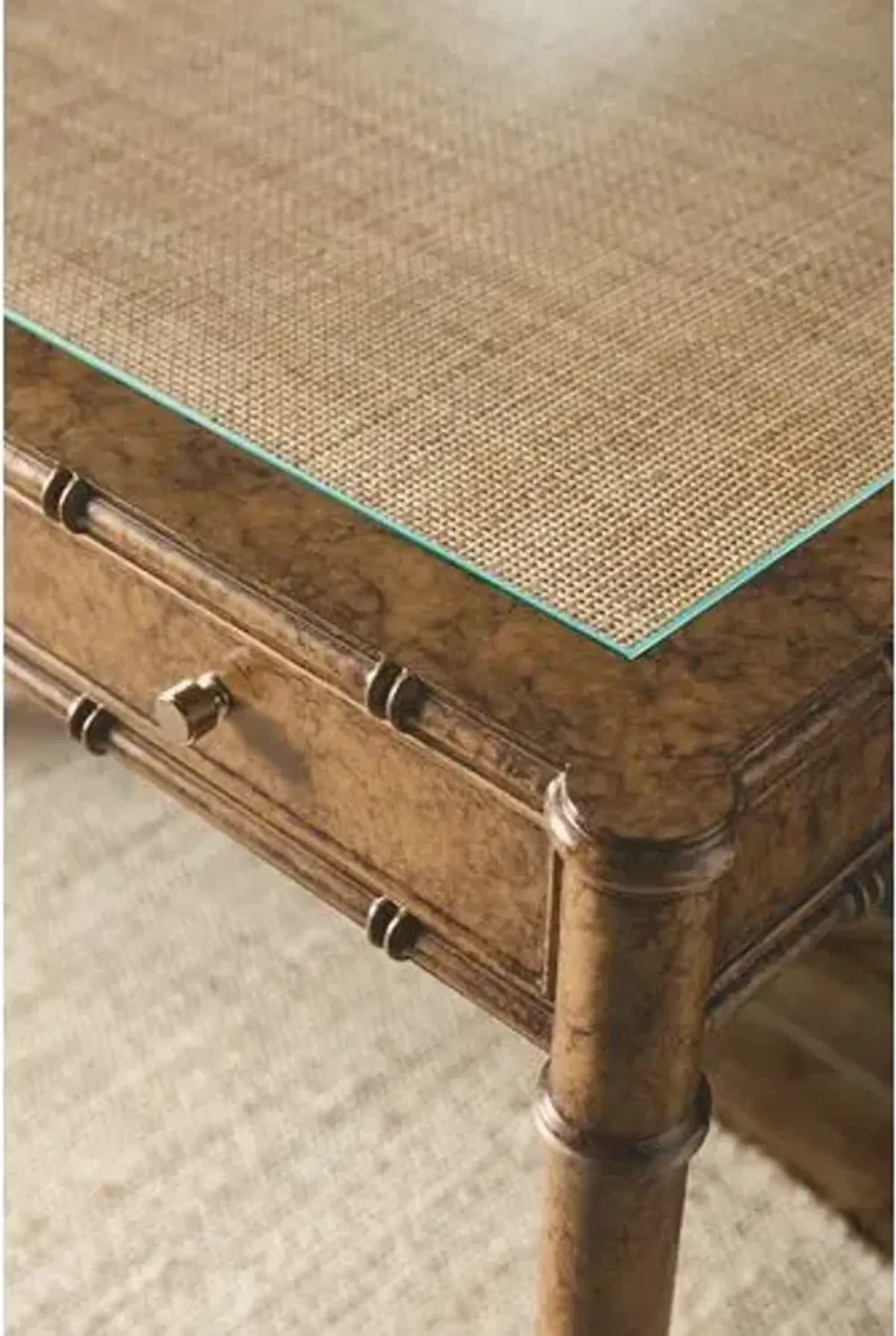 Archives Writing Desk - Medium Wood - Hooker Furniture - Brown