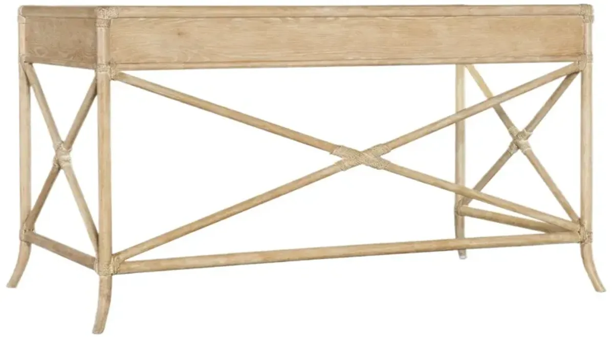 Retreat Pole Rattan Writing Desk