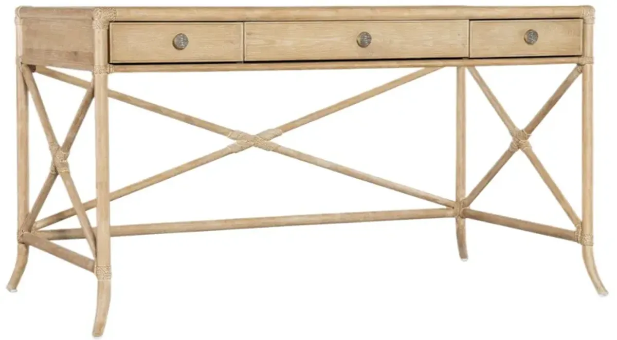 Retreat Pole Rattan Writing Desk