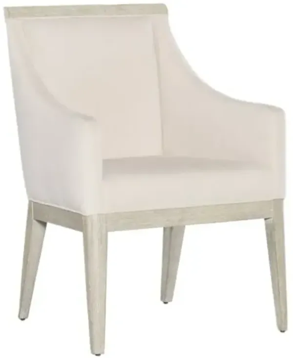 Modern Mood Upholstered Linen Arm Chair - Hooker Furniture - Beige